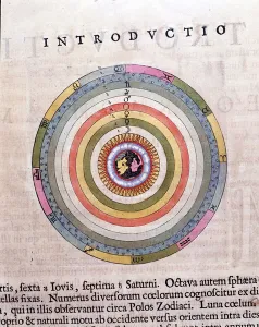 The Ptolemaic System - The Theatre of the World or New Atlas by Guillaume and Jean Blaeu The Ptolemaic System - The Theatre of the World or New Atlas by Guillaume and Jean Blaeu