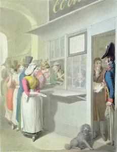The Public Writer in the Palais-Royal, from Tableau de Paris, 1815-41 The Public Writer in the Palais-Royal, from Tableau de Paris, 1815-41