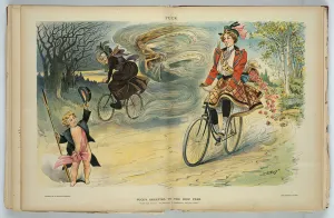 Puck's greeting to the New Year, 1898 (chromolithograph) Puck's greeting to the New Year, 1898 (chromolithograph)