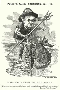 Punch cartoon: James Staats Forbes, Scottish railway #23594954 Punch cartoon: James Staats Forbes, Scottish railway #23594954
