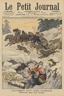 Punishment of a barbaric father in Russia (colour litho) Punishment of a barbaric father in Russia (colour litho)