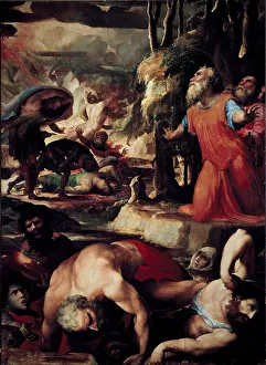 The Punishment of Core (Kore), Dathan (Datan, Nathan) and Aboron (Abiram) (The Punishment of Celestial Fire) The Punishment of Core (Kore), Dathan (Datan, Nathan) and Aboron (Abiram) (The Punishment of Celestial Fire)