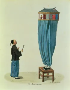 The Puppets, engraved by Mlle. Formentin, pub. 1824-27 (litho) (after 89861) The Puppets, engraved by Mlle. Formentin, pub. 1824-27 (litho) (after 89861)