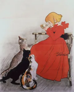 Pure Sterilized Milk from La Vingeanne, 1894-96 (colour litho) Pure Sterilized Milk from La Vingeanne, 1894-96 (colour litho)