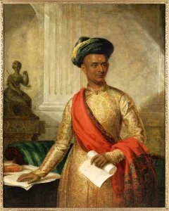 Purniya, Chief Minister of Mysore, c.1801 (oil on canvas) Purniya, Chief Minister of Mysore, c.1801 (oil on canvas)