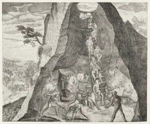 Quaint Picture of the Toilers in the Mines of Potosi, from Gottfrieds Historia Quaint Picture of the Toilers in the Mines of Potosi, from Gottfrieds Historia