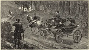 The Queen at Balmoral (engraving) The Queen at Balmoral (engraving)