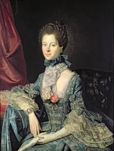 Queen Charlotte Sophia (1744-1818) wife of King George III (c.1765) (oil on canvas) Queen Charlotte Sophia (1744-1818) wife of King George III (c.1765) (oil on canvas)
