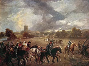 Queen Margaret of Anjou taken prisoner after the Battle of Tewkesbury Queen Margaret of Anjou taken prisoner after the Battle of Tewkesbury