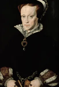 Queen Mary I (1516-58) of England (oil on panel) Queen Mary I (1516-58) of England (oil on panel)