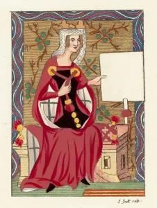 Queen Matilda, first wife to King Henry I (coloured engraving) Queen Matilda, first wife to King Henry I (coloured engraving)