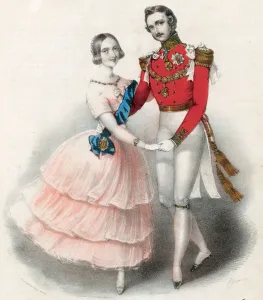 The Queen and Prince Albert's Polka (colour litho) The Queen and Prince Albert's Polka (colour litho)