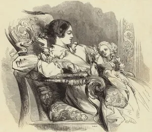The Queen and the Prince of Wales (engraving) The Queen and the Prince of Wales (engraving)