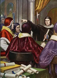 Queril des investitures (1075-1122): a synod of German eveques, councillors of Emperor Henry IV, reunited in Worms in January 1076 asks Pope Gregoire VII to renounce his office Queril des investitures (1075-1122): a synod of German eveques, councillors of Emperor Henry IV, reunited in Worms in January 1076 asks Pope Gregoire VII to renounce his office