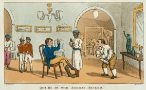 Qui Hi in the Bombay Tavern, from The Grand Master, or Adventures of Qui Hi Qui Hi in the Bombay Tavern, from The Grand Master, or Adventures of Qui Hi