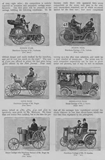 A Race of Automatic Carriages (engraving)