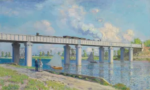 Railway Bridge at Argenteuil, 1873 (oil on canvas) Railway Bridge at Argenteuil, 1873 (oil on canvas)