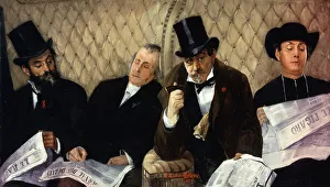 In the Railway Carriage, 1879 (oil on canvas) In the Railway Carriage, 1879 (oil on canvas)