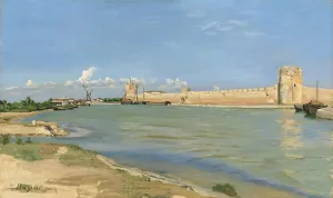 The Ramparts at Aigues-Mortes, 1867 (oil on canvas) The Ramparts at Aigues-Mortes, 1867 (oil on canvas)