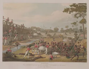 Rangoon: The Storming of one of the Principal Stockades on July 8th 1824 Rangoon: The Storming of one of the Principal Stockades on July 8th 1824