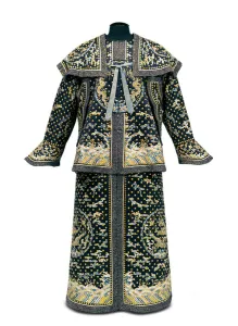 Rare Imperial guardsman's ceremonial uniform, Qianlong / Jiaqing period (1736-1820 Rare Imperial guardsman's ceremonial uniform, Qianlong / Jiaqing period (1736-1820