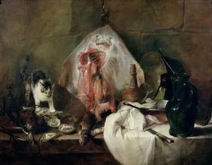 The Ray or, The Kitchen Interior, 1728 (oil on canvas) The Ray or, The Kitchen Interior, 1728 (oil on canvas)