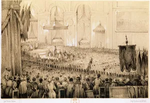 The Re-establishment of the Cult: A Te Deum at Notre-Dame de Paris, 18th April 1802 The Re-establishment of the Cult: A Te Deum at Notre-Dame de Paris, 18th April 1802
