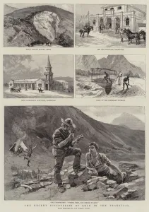 The Recent Discoveries of Gold in the Transvaal (engraving) The Recent Discoveries of Gold in the Transvaal (engraving)
