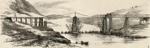 The recent tour of the Viceroy of India in the Punjaub: the new bridge over the Indus The recent tour of the Viceroy of India in the Punjaub: the new bridge over the Indus