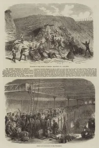 Incidents Gallery: The Recent Troubles at Creusot (engraving)