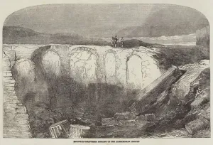 Recently-Discovered Remains of the Alexandrian Library (engraving) Recently-Discovered Remains of the Alexandrian Library (engraving)