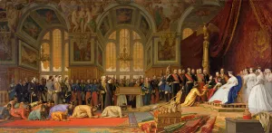 The Reception of Siamese Ambassadors by Emperor Napoleon III (1808-73) at the Palace The Reception of Siamese Ambassadors by Emperor Napoleon III (1808-73) at the Palace