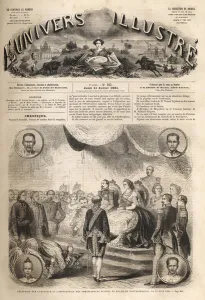 Reception of Siamese ambassadors by Emperor Napoleon III Reception of Siamese ambassadors by Emperor Napoleon III