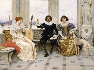 Romantic Era Gallery: The Recital, (oil on canvas)