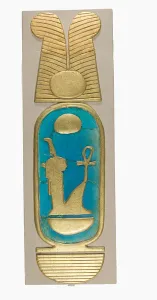 Reconstruction of a Cartouche of Amenhotep III from Malqata, c Reconstruction of a Cartouche of Amenhotep III from Malqata, c