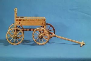 Reconstruction of a chariot found at the tomb of a Princess of Vix (wood) Reconstruction of a chariot found at the tomb of a Princess of Vix (wood)