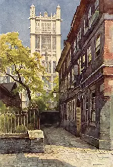 The Record Office, from Clifford's Inn (colour litho) The Record Office, from Clifford's Inn (colour litho)