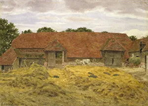 Red Barn at Whitchurch, 1868 (watercolour on paper) Red Barn at Whitchurch, 1868 (watercolour on paper)