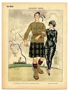 Red Laughter, Satirical in Colours, 1918_5_18: War of 14 -18: 'Yes Red Laughter, Satirical in Colours, 1918_5_18: War of 14 -18: 'Yes