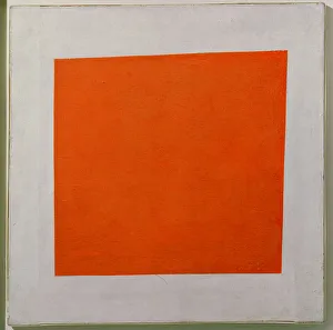 Red Square. Painting Realism Of A Peasant In Two Dimensions Red Square. Painting Realism Of A Peasant In Two Dimensions