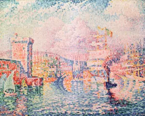 The Red Tower (entrance of the Port of Marseille), 1913 (oil on canvas) The Red Tower (entrance of the Port of Marseille), 1913 (oil on canvas)