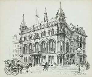 19 19th Xix Xixth Nineteenth Century Collection: The Reform Club, King Street, 1893-94 (pencil on paper)
