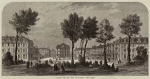 Auteuil Collection: Refuge for the Aged at Auteuil, near Paris (engraving)