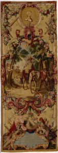 Regence Gobelins tapestry with the story of Don Quixote, 1717-18 (textile) Regence Gobelins tapestry with the story of Don Quixote, 1717-18 (textile)