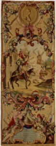 Regence Gobelins tapestry with the story of Don Quixote, 1717-18 (textile) Regence Gobelins tapestry with the story of Don Quixote, 1717-18 (textile)