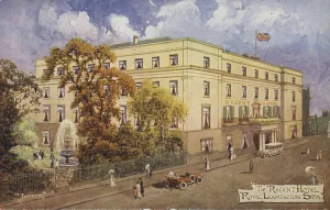 The Regent Hotel, Royal Leamington Spa, Warwickshire (colour litho) The Regent Hotel, Royal Leamington Spa, Warwickshire (colour litho)