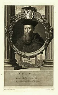 Religious Orders Collection: Reginald Pole (1500-1558) (engraving)