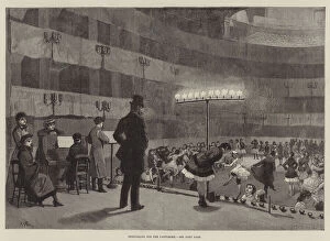 Rehearsing for the Pantomime (engraving)