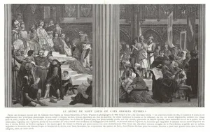 The Reign of Saint Louis, or His Great Works (engraving) The Reign of Saint Louis, or His Great Works (engraving)