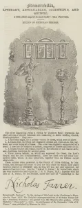 Relics of Nicholas Ferrar (engraving) Relics of Nicholas Ferrar (engraving)